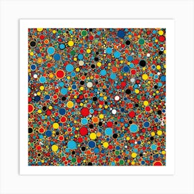 Infinite Dots Art Print