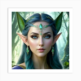 Elf Beauty Art Print