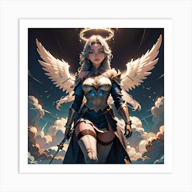 Angel Wallpaper Art Print