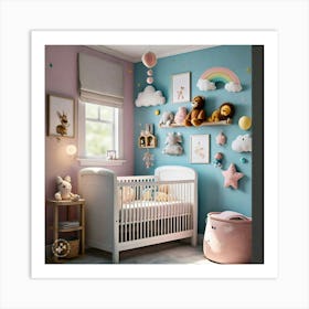 Baby Nursery 5 Art Print