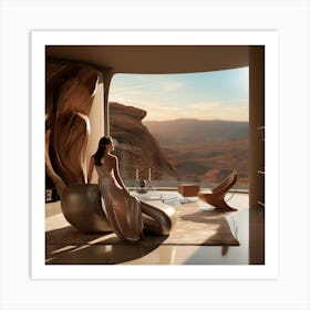 Room With A View 1 Art Print