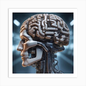 Human Brain 22 Art Print