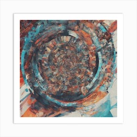 Abstract Painting 11 Art Print