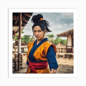 Dragon Ball Z Cosplay Art Print