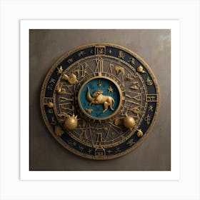 Zodiac Wall Art Art Print