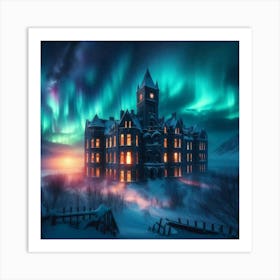 Frozen Echoes 11 Art Print