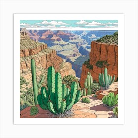 Grand Canyon Art Print