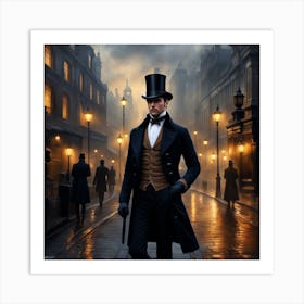 Man In the Top Sherlock Homes Art Print