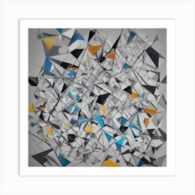 Geometric Shapes 1 Art Print