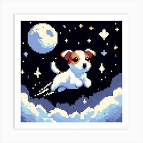 Pixel Art Art Print