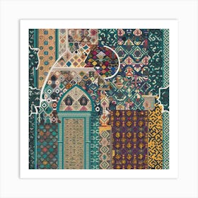 Islamic Art Art Print