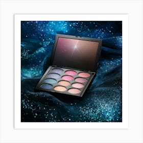 A Celestial Infused Makeup Palette Boasting Interstellar Radiance And Twinkling Shimmer Encapsulat (4) Art Print