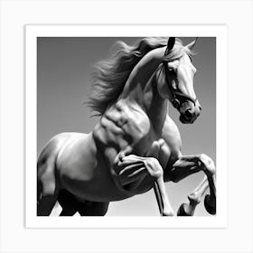 Horse Galloping 13 Art Print