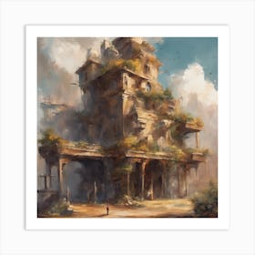 Fantasy Painting 5 Art Print