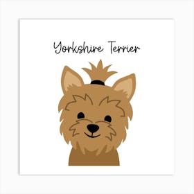 Yorkshire Terrier Art Print