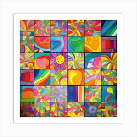 Abstract Painting 70 Art Print