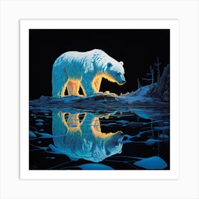 Polar Bear Art Print