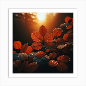 Autumn Leaves 2 Art Print