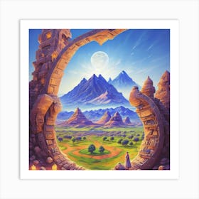 Dreamscape 1 Art Print