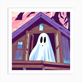 Ghost In The House Art Print