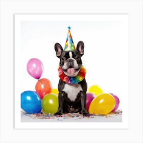 Birthday Dog 1 Art Print