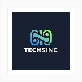 Techsinc Logo 2 Art Print