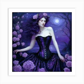 Purple Desires Art Print