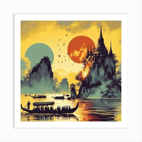 Thailand Art Print