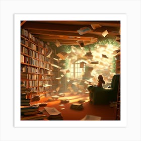 Bibliophiles Paradise Art Print