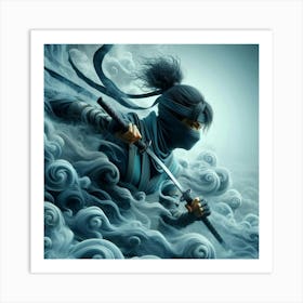 Ninja Ninja Art Print