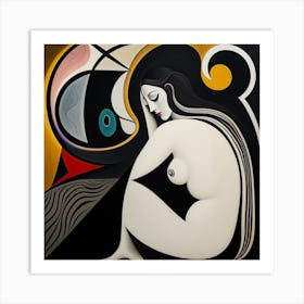 Nude Woman 1 Art Print