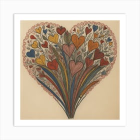 Heart of Hearts Art Print