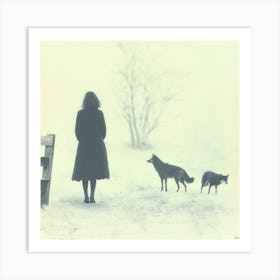 Dogs And Their People IX Art Print