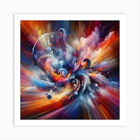 Abstract Painting 9 Art Print