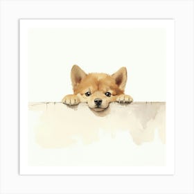 Shiba Inu 6 Art Print