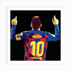 Lionel Messi Art Print