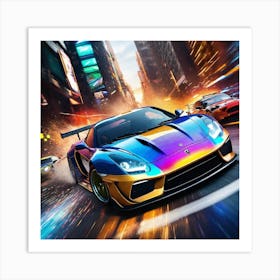 Need For Speed 34 Art Print