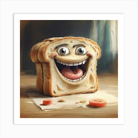 Slice Of Bread 3 Art Print