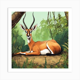 Antelope Art Print