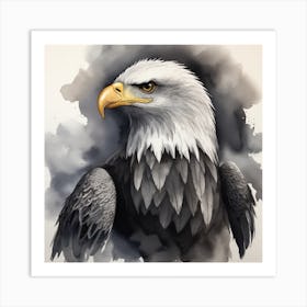 Eagle Painting Art Print