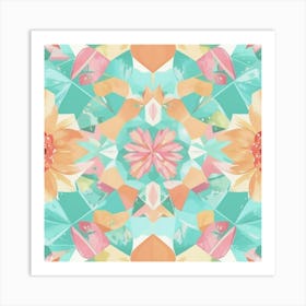 Floral Pattern 4 Art Print