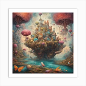 Fairytale Land Art Print