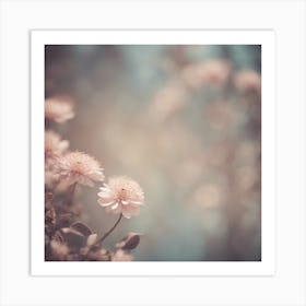 Flowers In The Garden Art Print