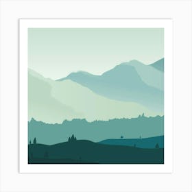 Landscape - Landscape Stock Videos & Royalty-Free Footage Art Print