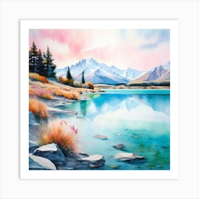 Lake Tekapo Art Print