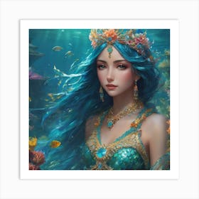 Mermaid 2 Art Print