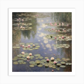 Water Lilies 1 Art Print