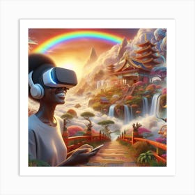 Vr Headset 1 Art Print