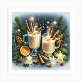 Christmas Mulled Wine 1 Art Print