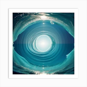 Eye Of The Ocean Art Print